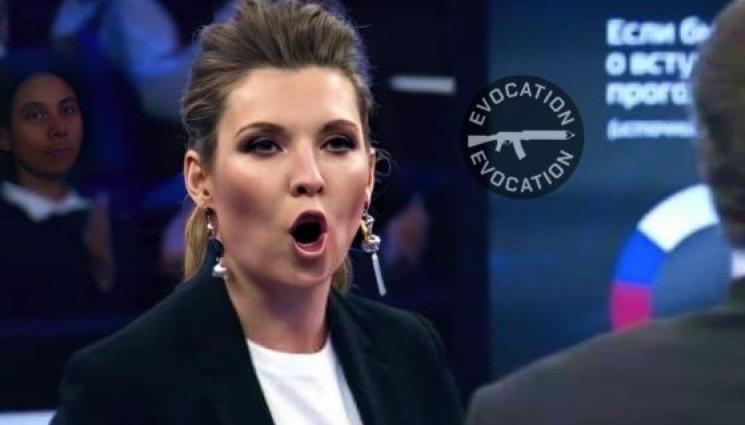 Олга Скабеева - СКАНДАЛ: Руска тв водеща зове за удар срещу България и Румъния!