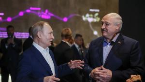Руският президент Владимир Путин и беларуският му колега Александър Лукашенко