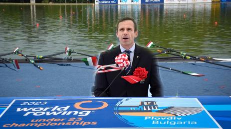 Жан Кристоф Лоран гребане Пловдив канал