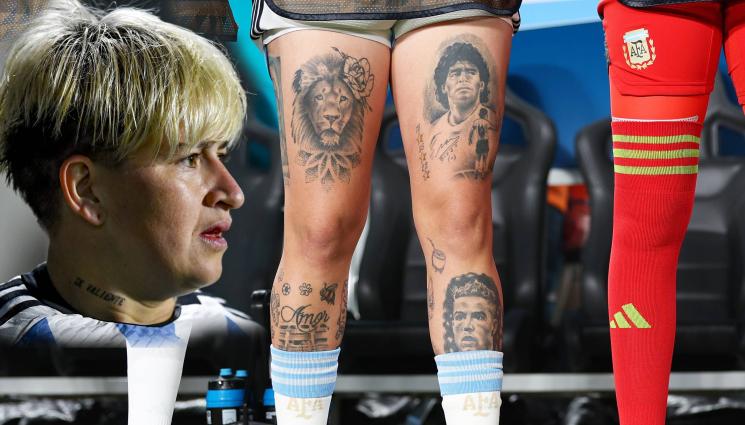 Ямала Родригес Роналдо татуировка - С РОНАЛДО НА БАДЖАКА: Аржентинска националка обра цялата омраза на сънародниците си