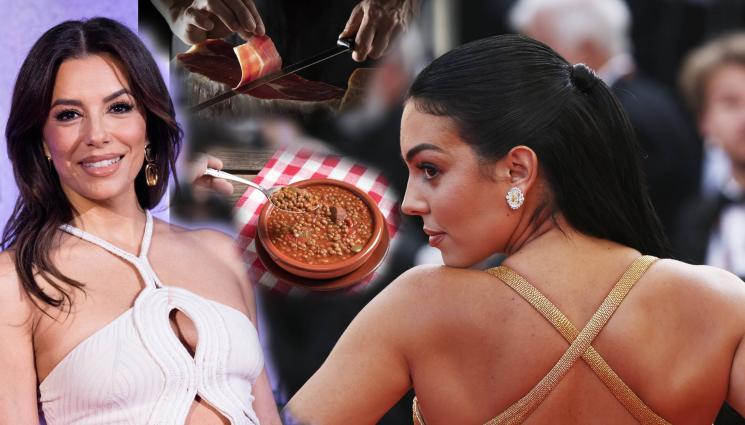 Ева Лонгория Джорджина Родригес - ШЕПА ЛЕЩА ЗА ЩАСТИЕ: Джорджина и Ева Лонгория бъбрят за манджи в лятната жега