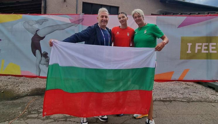 Радина Величкова - Атлетка донесе първи медал за България на олимпийския фест в Словения