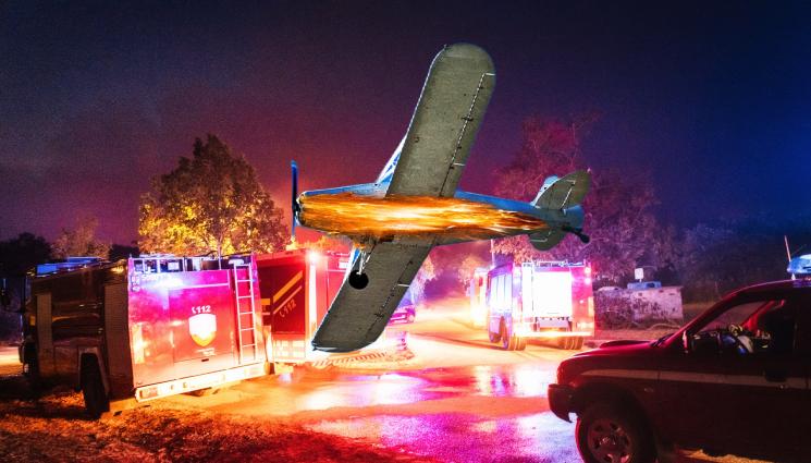 малък самолет - КОШМАР В НЕБЕТО! Селскостопански самолет се разби край Раднево (СНИМКА)