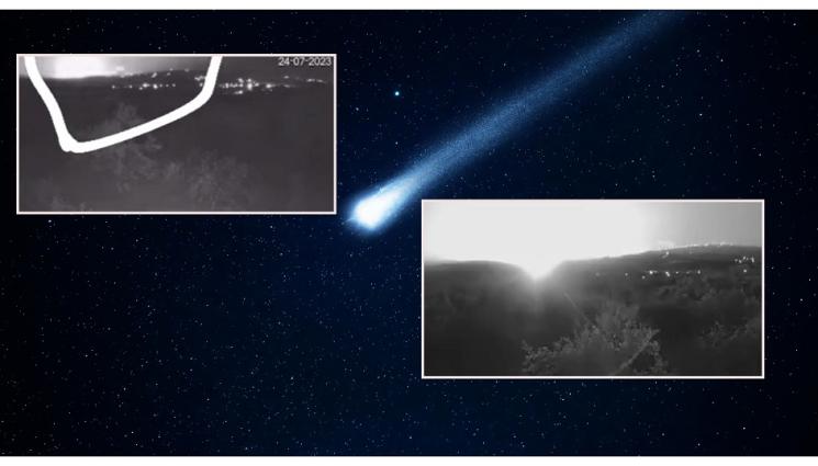 севлиево светлина - МИСТЕРИЯ: Необичайно сияние озари Севлиево (ВИДЕО)