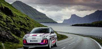 <p>Audi Q6 e-tron Prototype</p>