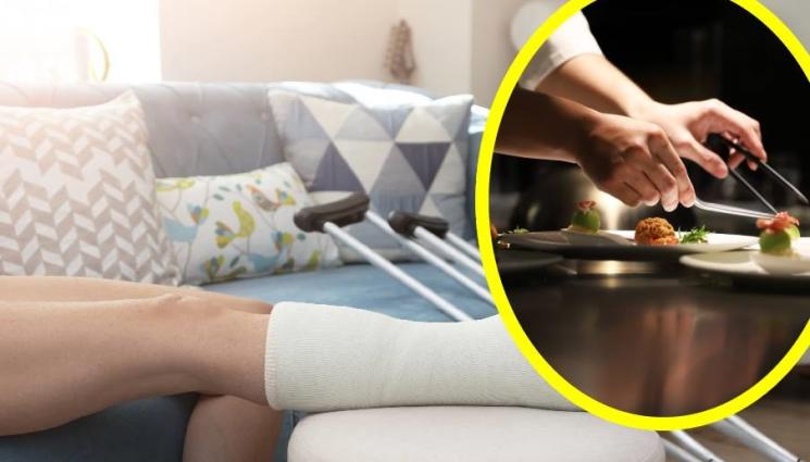 гипсиран крак - Божана се потроши (СНИМКА)