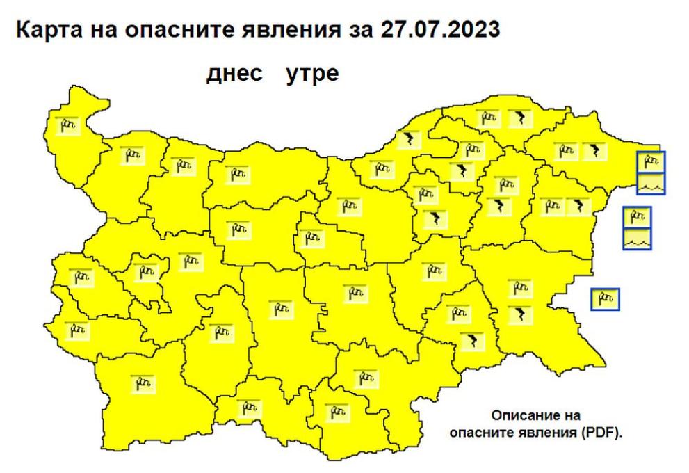  времето 27 юли 