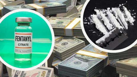 фентанил кокаин долари