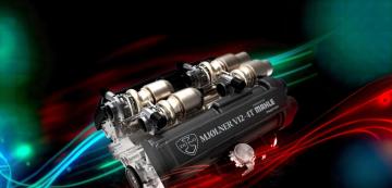 <p>Двигателят на Zenvo Aurora</p>