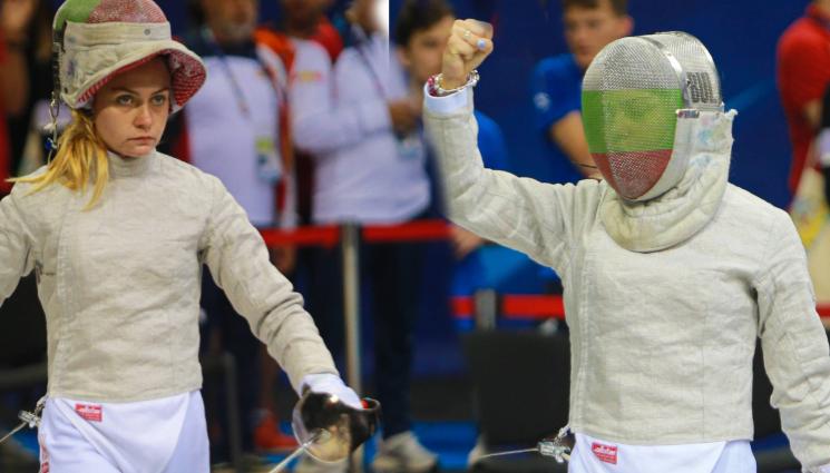 Йоана Илиева - ВЕЛИКО, ИСТОРИЧЕСКО: Йоана Илиева стана първата ни сабльорка с медал от световно