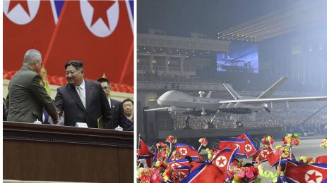 Ким Чен Ун военен парад