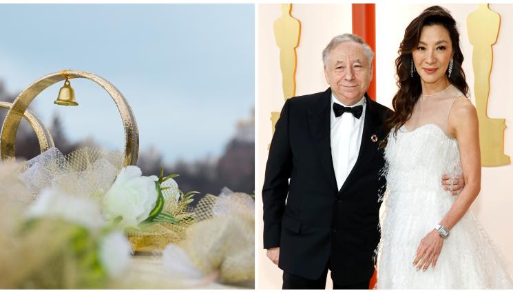 Жан Тод Мишел Йео - ТО НЕ БЕШЕ ГОДЕЖ, НЕ БЕШЕ ЧУДО: Жан Тод се ожени за Мишел Йео след 6992 дни сгодени