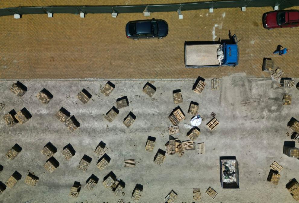  ремонт на жълтите павета 