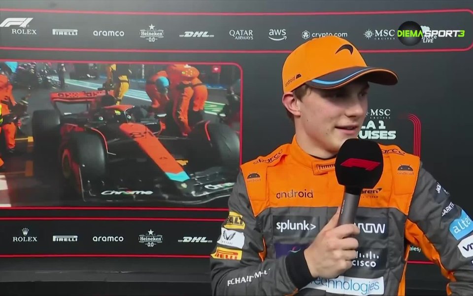 Пилотът на Макларън – Оскар Пиастри, коментира втората си позиция