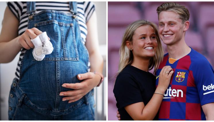 Френки де Йонг - Де Йонг заведе бременно гадже в Бевърли Хилс