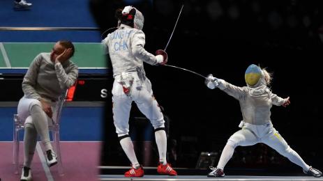 Олга Харлан фехтовка