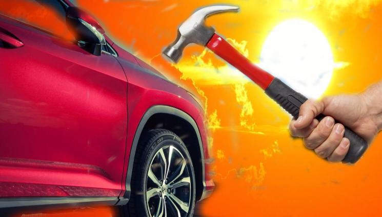 кола - ЗАБРАВИХА ДЕТЕ, заключено в колата при 38 градуса пек! (ВИДЕО)