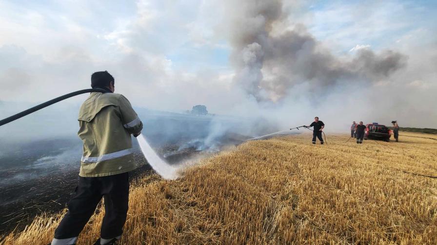 Овладени са два от фронтовете на големия горски пожар в Източните Родопи