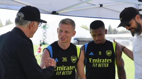 Габриел Жезус и Олександър Зинченко