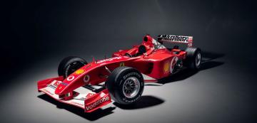 <p>Ferrari F2001b на Михаел Шумахер</p>