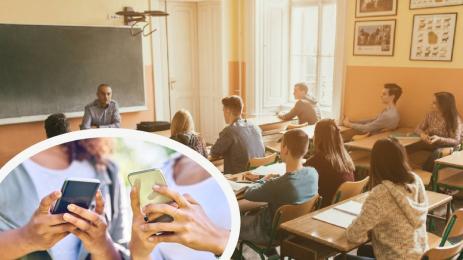 училище смартфони