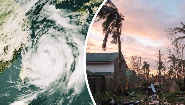 циклон тайфун - НЕВИЖДАНИ СТИХИИ: Тайфунът 