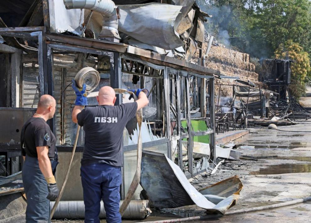 Пожар почти напълно унищожи известно крайбрежно заведение.БТАБТА То се намира на