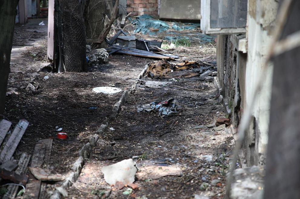  пожар къща център София 