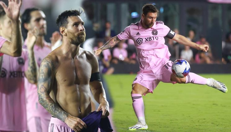 Меси Орландо Интер Маями - Пищна, та дрънка: Перфектната жена се заигра с Лео Меси  (СНИМКИ И ВИДЕО)