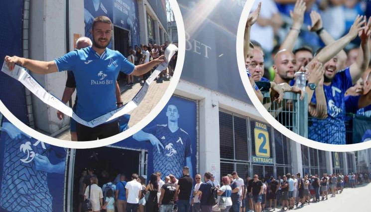 Левски - Добра вест за „сините“ фенове преди мача с Шкупи