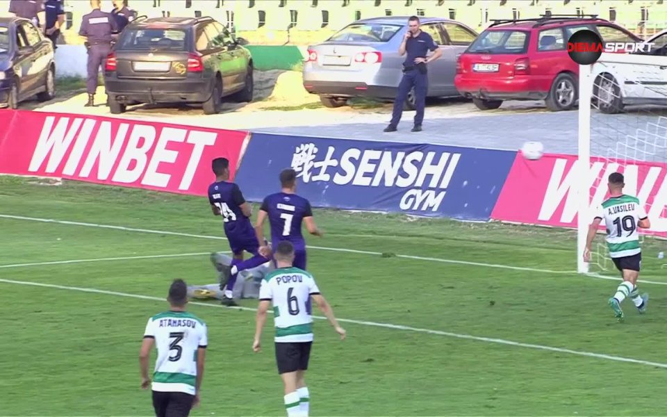 В 40-ата минута на срещата между Черно море и Етър