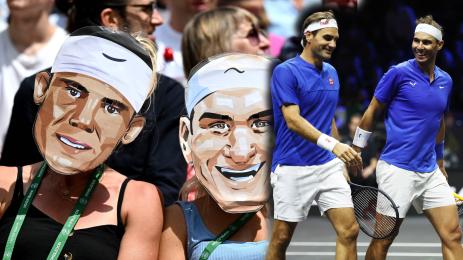 Надал Федерер