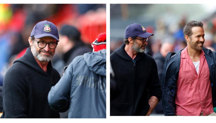 Хю Джакмън Райън Рейнолдс - Нова подкрепа от Холивуд: Върколака стана фен на Рексъм