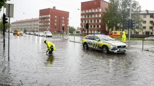 Бурята Ханс връхлетя Швеция и Норвегия с проливни дъждове и