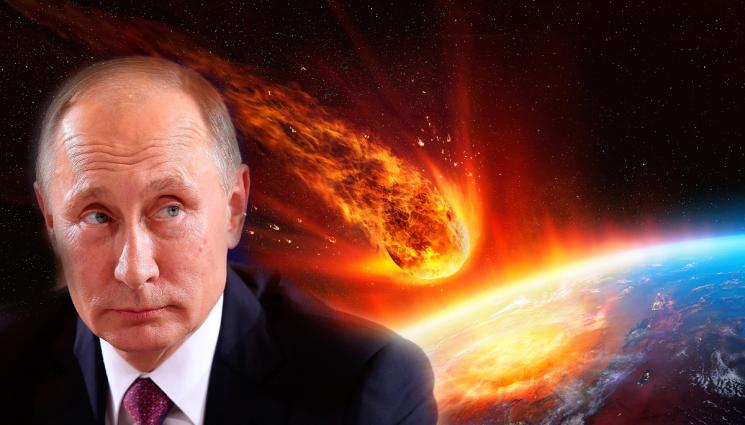 метеор Путин метеорит - МИСТЕРИЯ В НЕБЕТО! Огнена светлина втрещи хиляди! Говореха за метеор, но се оказа, че Путин е замесен (ВИДЕО)