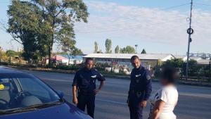 Двама младши инспектори от Районно управление Димитровград оказаха помощ на шофьорка