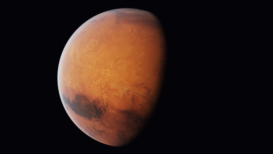 Заснеха "авокадо" на Марс