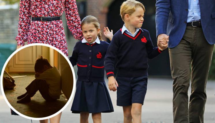 Джордж Шарлот - КРАЛСКИ ХОРЪР: Принц Джордж и принцеса Шарлот били в училище, управлявано от педофил