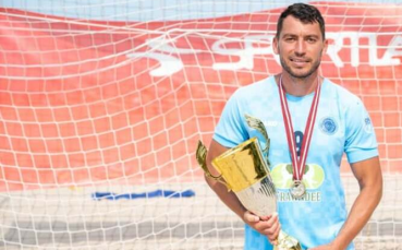 Българинът Филип Филипов стана шампион и голмайстор по плажен футбол