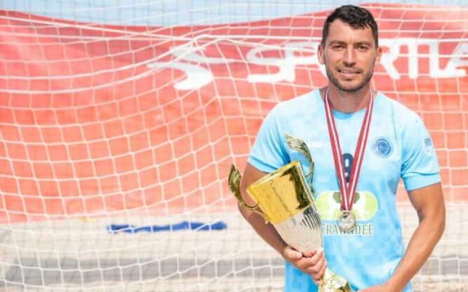 Българинът Филип Филипов стана шампион и голмайстор по плажен футбол