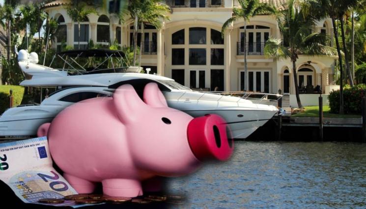 прасенцЕ - БЕЛИ ПАРИ ЗА ЧЕРНИ ДНИ: 282 нови милионери за година, кътат общо 3,6 млрд. лв. в банките