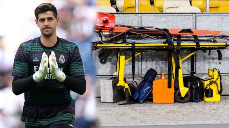 Тибо Куртоа Реал контузия