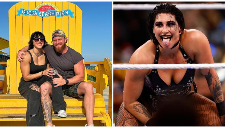 Рия Рипли Бъди Матюс - Годеж на плажа за кеч звезди