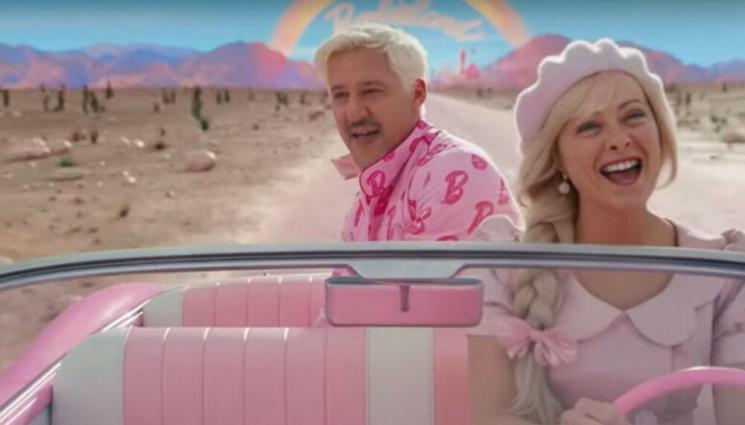 Барби пародия Джорджа Мелони Матео Салвини - ПЪЛНА ГАВРА: Джорджа Мелони и Матео Салвини в пародия на Барби филма