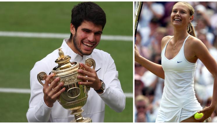 Карлос Алкарас Мария Шарапова - Шарапова изненада Алкарас в асансьор