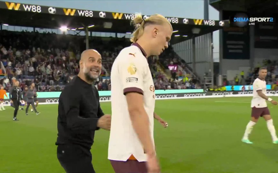 Ерлинг Халанд се разписа на два пъти в първото полувреме