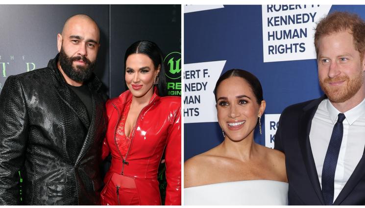 Миро Лана - Миро и Лана на концерт с Меган Маркъл