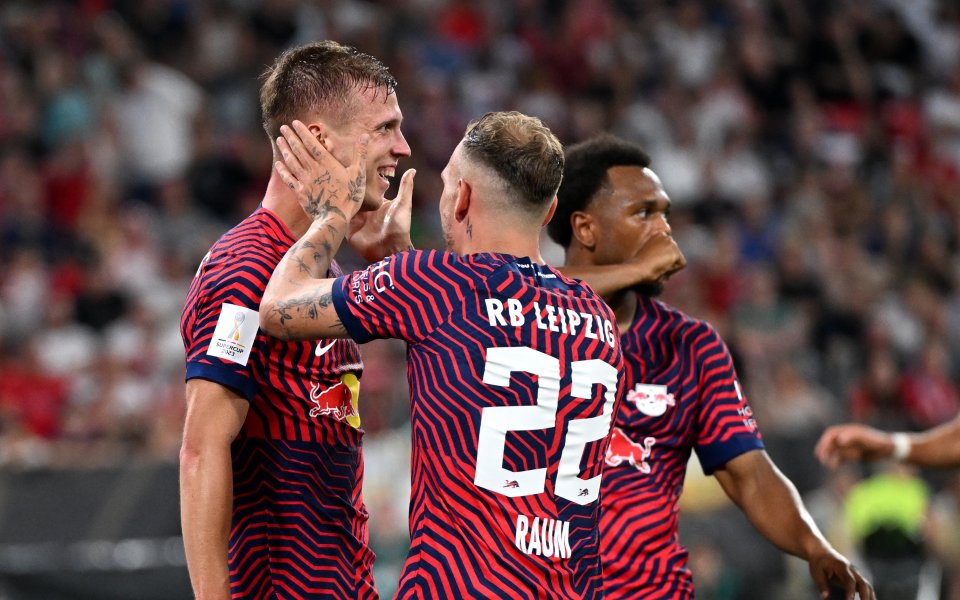 Отборът на РБ Лайпциг удари с 3:0 Байерн Мюнхен и