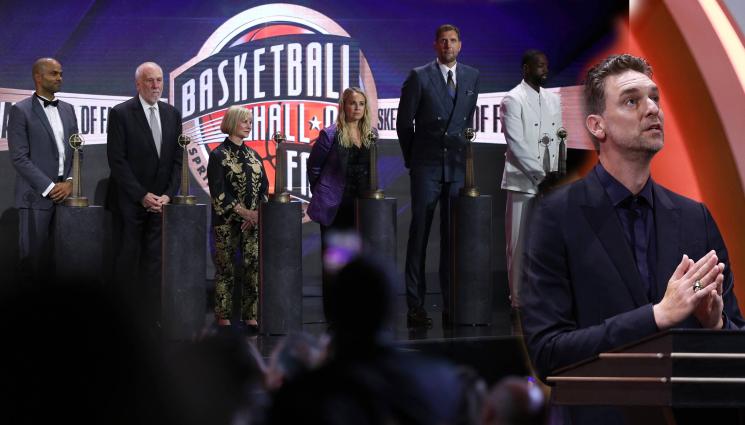 Зала на славата 2023 Паркър Новицки Гасол Уейд - ПРИ БОГОВЕТЕ НА БАСКЕТБОЛА: Дирк Новицки, Пау Гасол и Тони Паркър вдигнаха броя на европейците в Залата на славата