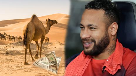 Неймар пустиня камили Арабия